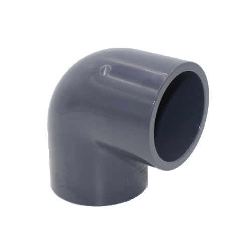 PVC SCH80 90˚ ELBOW, Soc