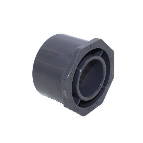 PVC SCH80 Reducer Bushing, Spigot x Socket